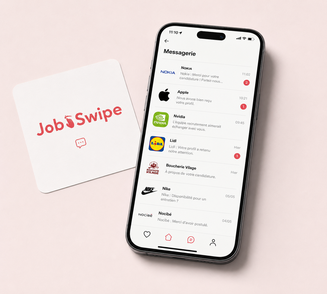 Job Swipe - Image 4 du portfolio